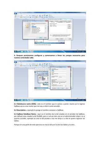 Configuracion servidor sql base | PDF