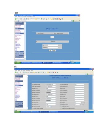 Configuracion telefono ip