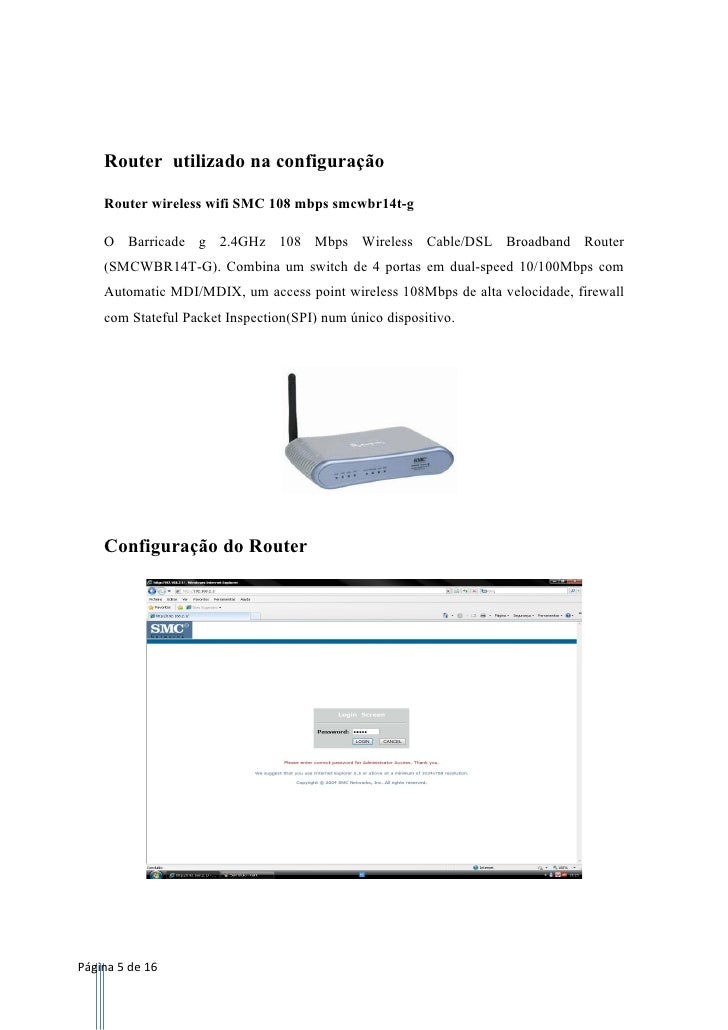 Configurar Router Wifi Smc Barricade