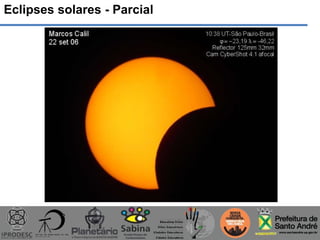 Eclipses solares - Parcial
 