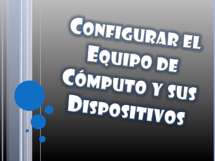 Resultado de imagen para CONFIGURAR EQUIPO DE COMPUTO
