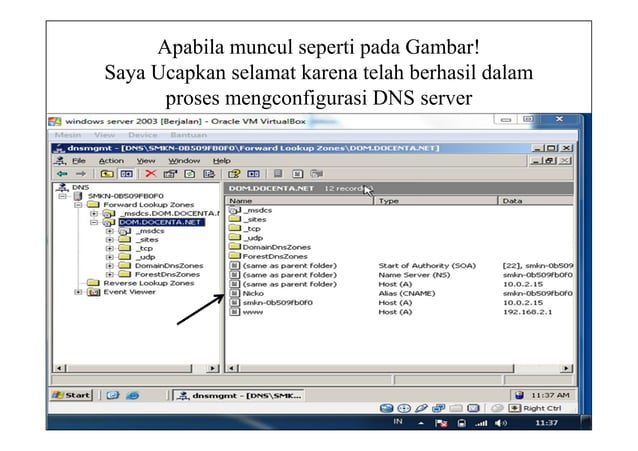 Configurasi dns server windows server 2003 | PDF