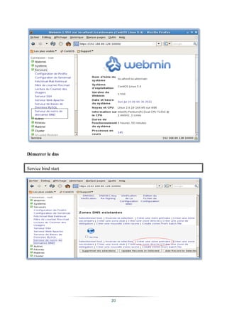 Démerrer le dns


Service bind start




                     20
 