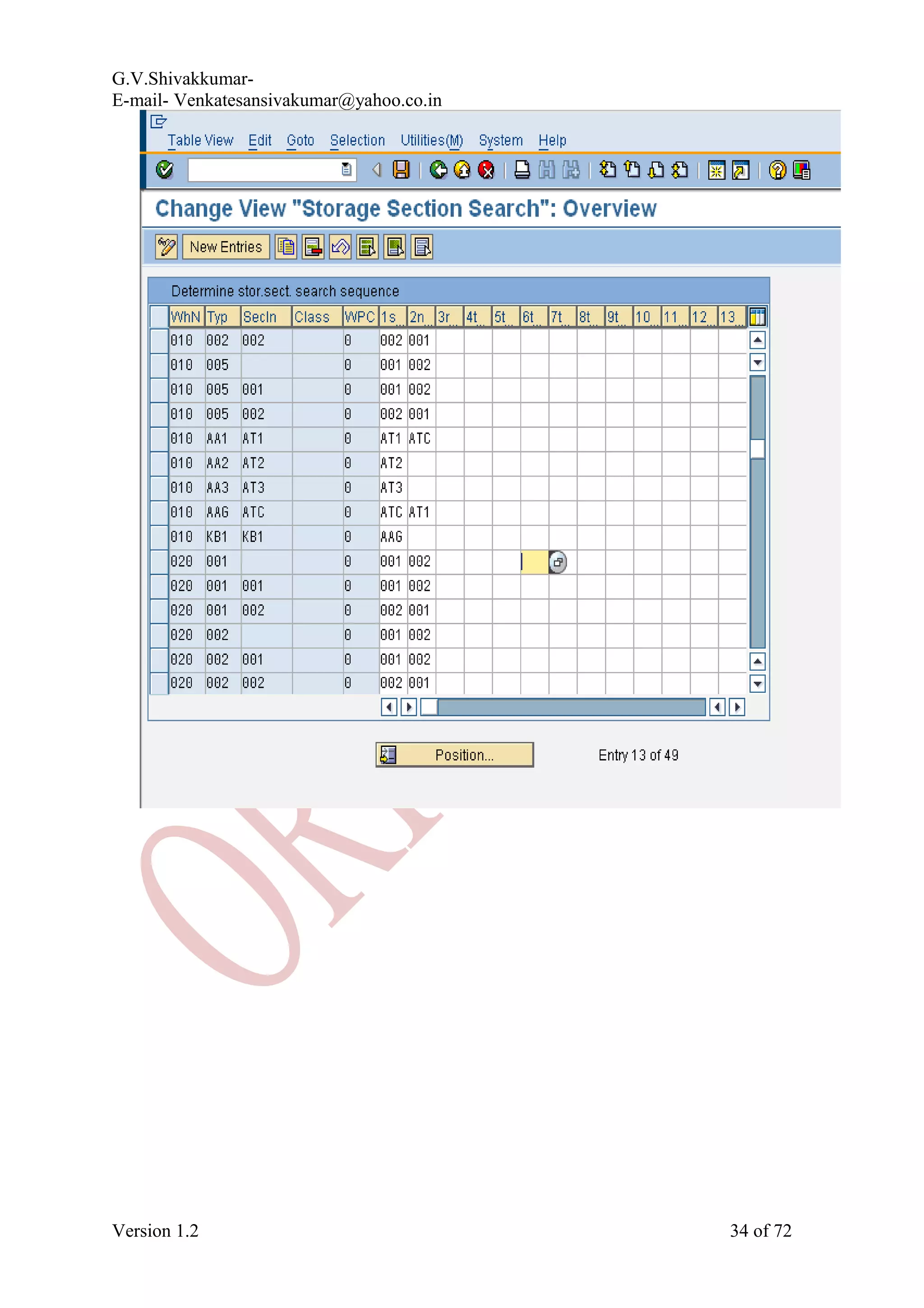 G.V.Shivakkumar- E-mail- Venkatesansivakumar@yahoo.co.in Version 1.2 34 of 72 