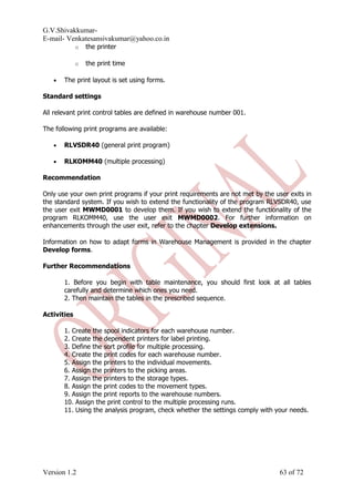 Configuration documentation wm | PDF