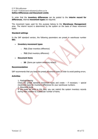Configuration documentation wm | PDF