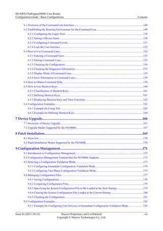 Configuration guide basic configurations(v800 r002c01-01) | PDF
