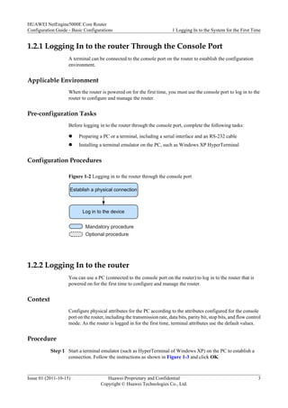 Configuration guide basic configurations(v800 r002c01-01) | PDF