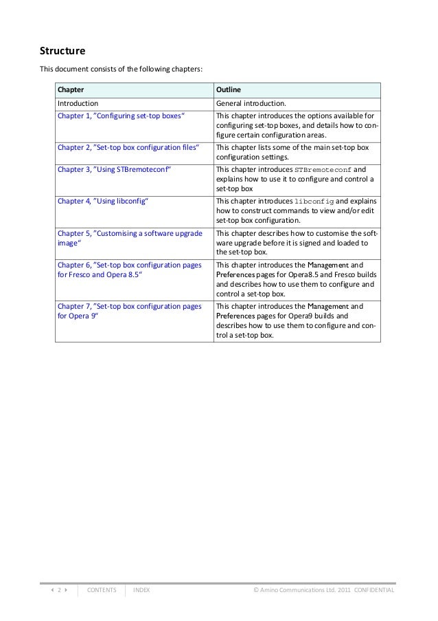 Configuration guide legacy Configuration guide legacy