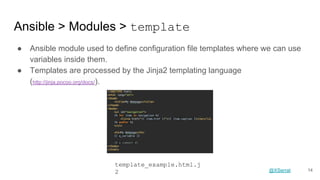 Configuration management I - Ansible + Packer | PDF