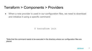 Configuration management II - Terraform | PDF