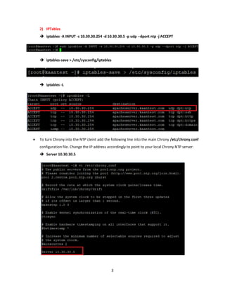 Configuration of NTP Server on CentOS 8 | PDF