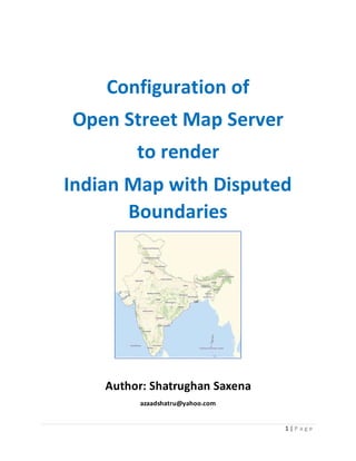 Tutorial to setup OpenStreetMap tileserver with customized boundaries ...