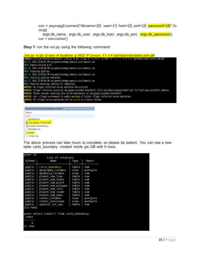 Tutorial to setup OpenStreetMap tileserver with customized boundaries ...