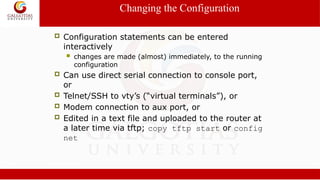 Comprehensive Guide to Configuring Router Interfaces and Protocols in ...