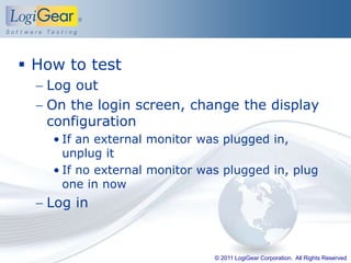 Configuration testing | PPT