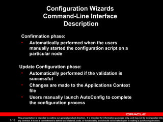 Configuration Wizard of Oracle e-business suite | PPT