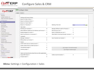 Configuration wizard part I