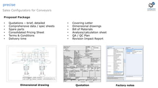 Conveyor selection software | PPSX