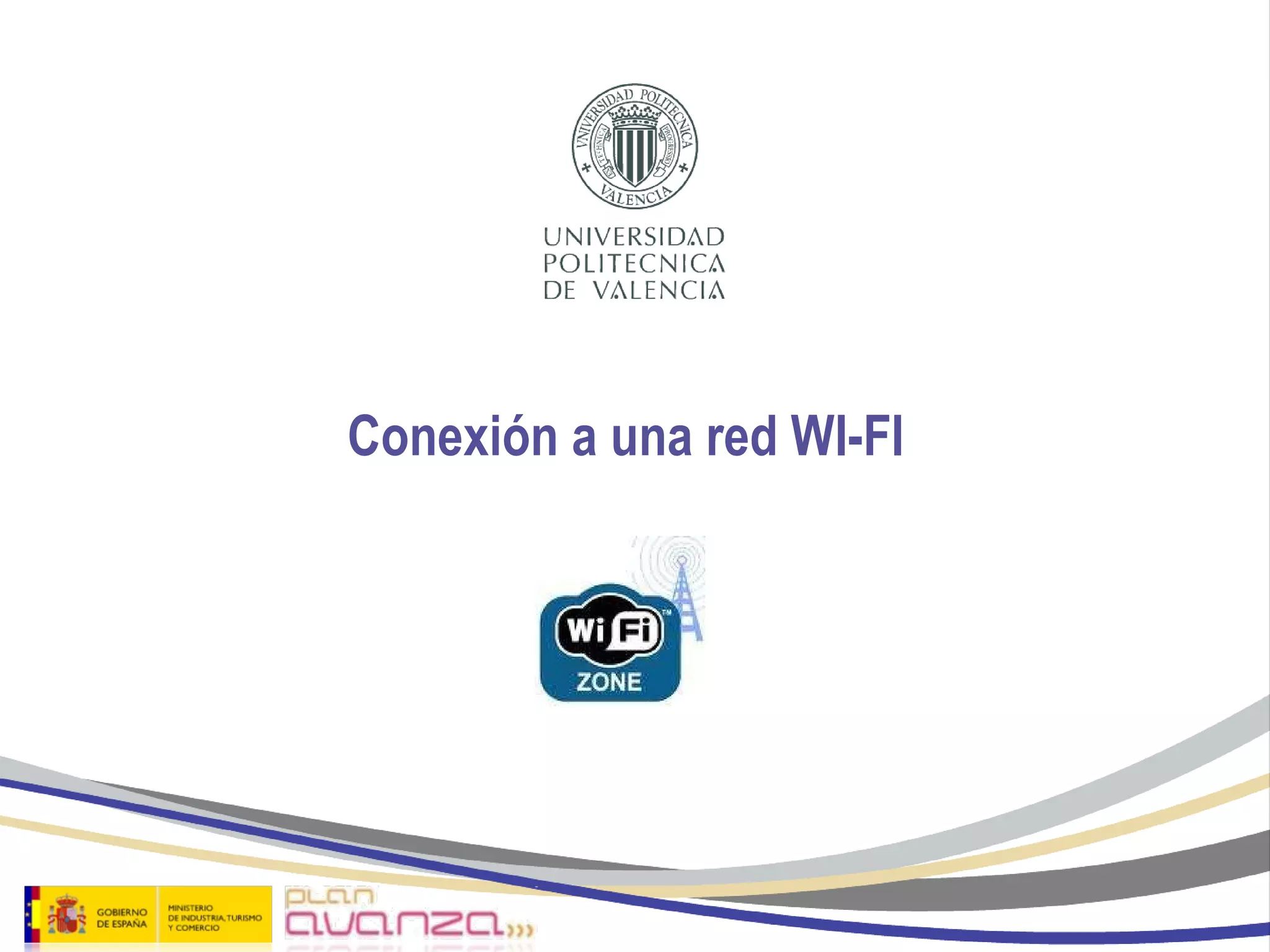 Conexión a una red WI-FI 