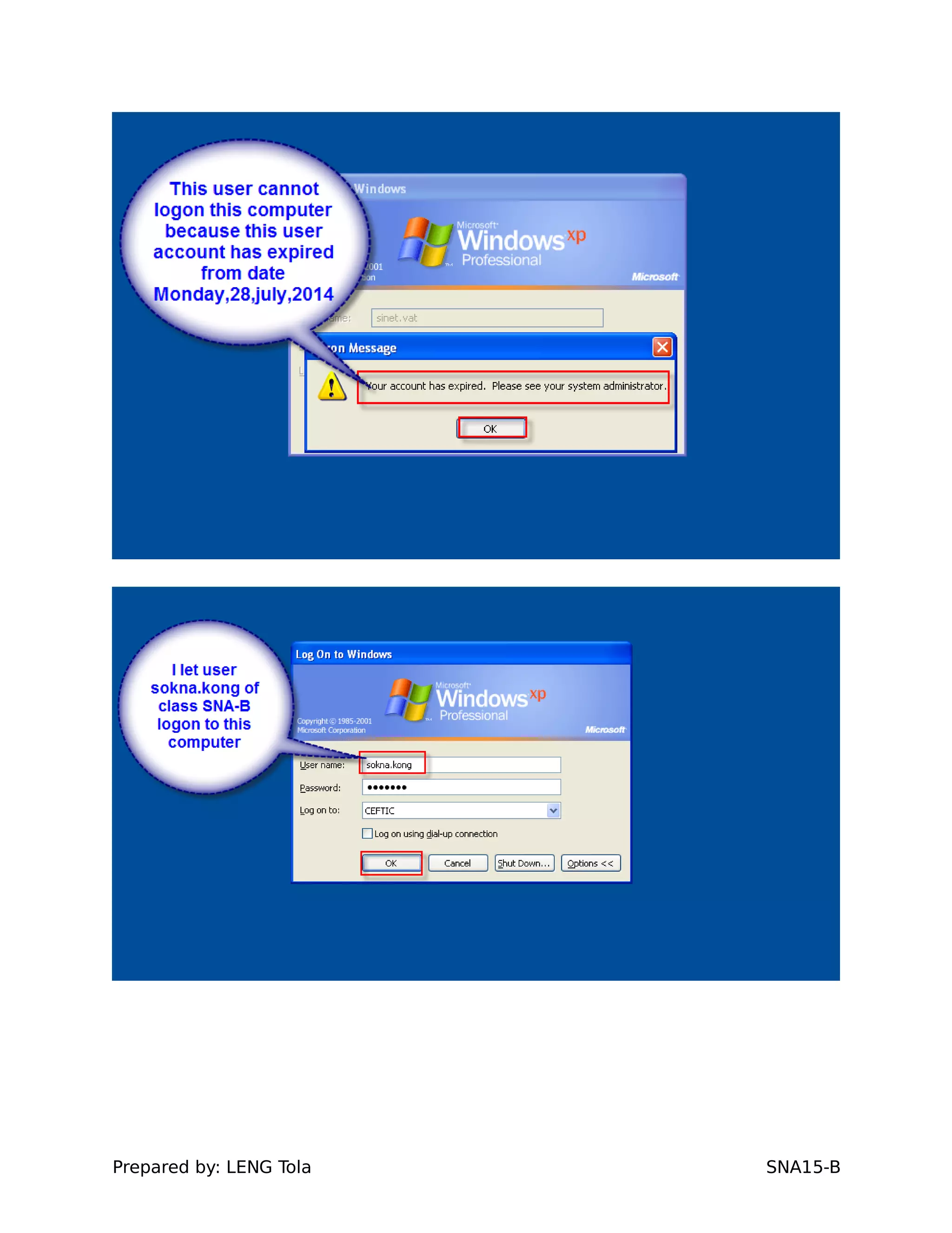 Prepared by: LENG Tola SNA15-B
 