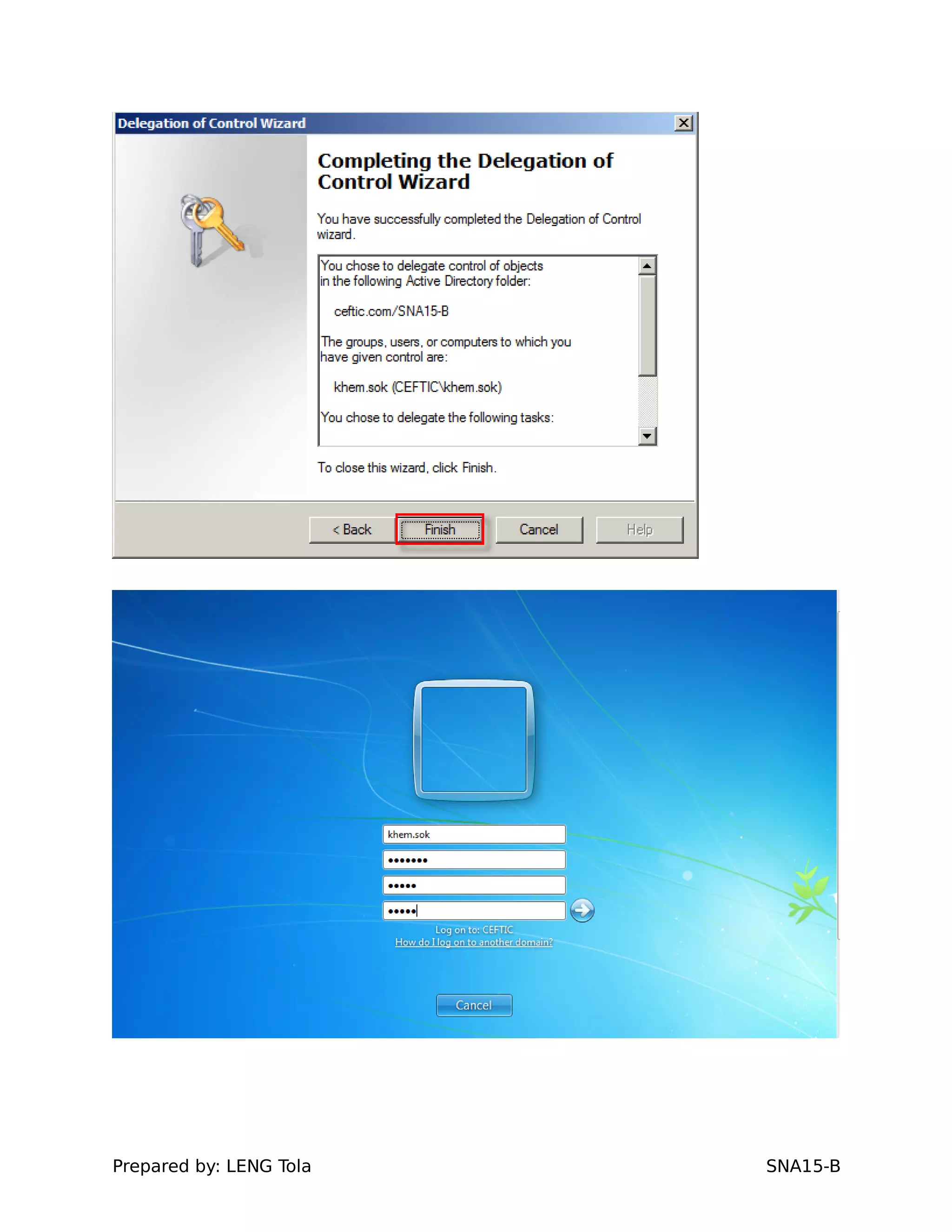 Prepared by: LENG Tola SNA15-B
 