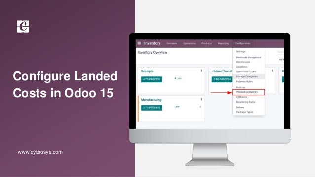 Configure Landed Costs in Odoo 15 | PPTX