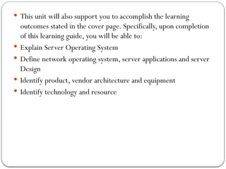 server installation and configuration step | PPTX