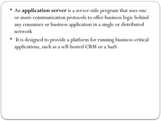 server installation and configuration step | PPTX