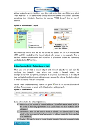 Configuring cisco asa and pix firewalls part3 | PDF