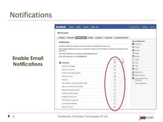 NotificationsEnable Email Notifications