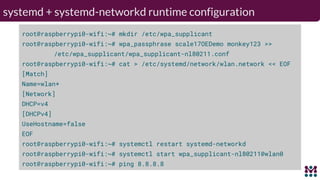 Configuring wifi in open embedded builds | PDF