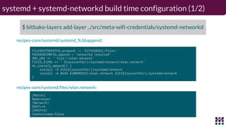 Configuring wifi in open embedded builds | PDF