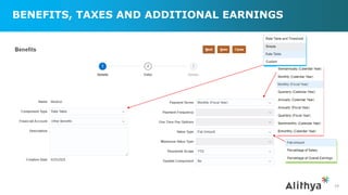 BENEFITS, TAXES AND ADDITIONAL EARNINGS
29
 