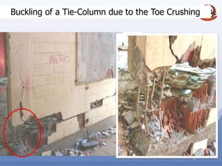 40
Buckling of a Tie-Column due to the Toe Crushing
 