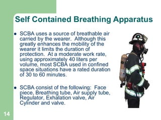 CONFINED SPACE ENTRY training presentation | PDF