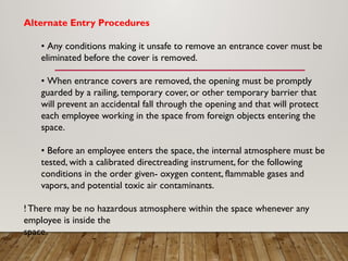 Comprehensive Safety Training on Confined Space Entry Hazards and ...