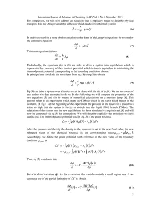 CONFINED SYSTEMS WITHIN THERMODYNAMIC FRAMEWORK:TIME DEPENDENT VS. TIME ...