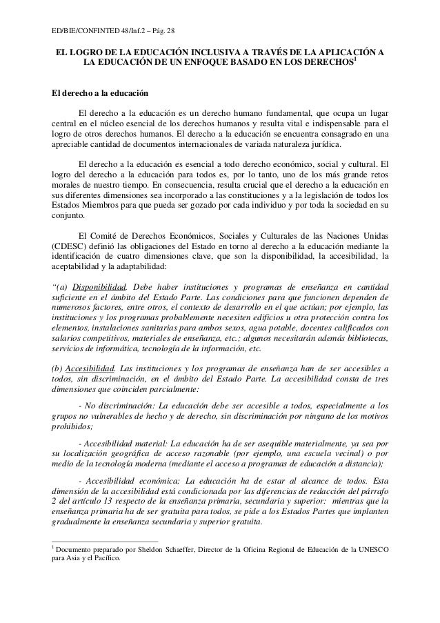 La educación inclusiva el camino hacia el futuro