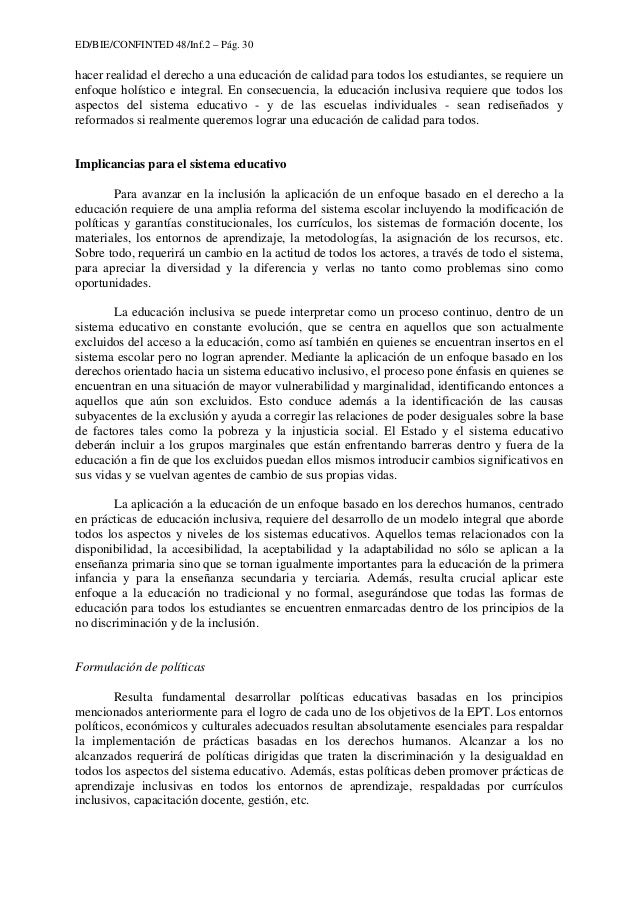 La educación inclusiva el camino hacia el futuro
