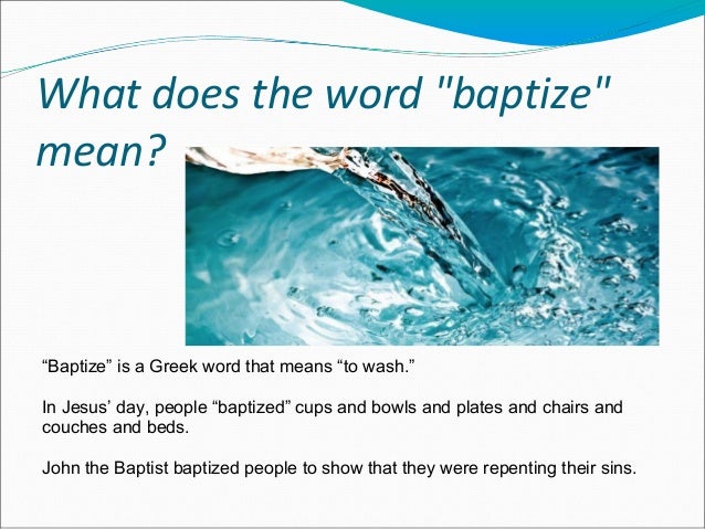 Confirmation Baptism With Notes ppt