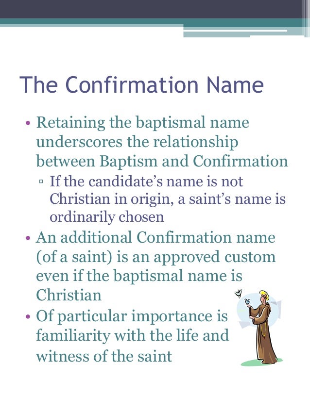 Confirmation Norms of the Diocese of Raleigh
