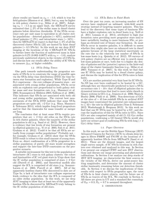 above results are based on αd = −1.0, which is true for
ﬁeld galaxies (Blanton et al. 2003), but αd may be higher
in rich ...