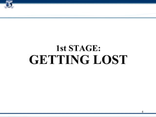 1st STAGE: GETTING LOST 