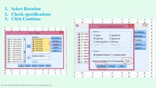 1. Select Rotation
2. Check specifications
3. Click Continue
Dr. Hina Jalal (@AKsEAina; @EduTainment; hinansari23@gmail.com)
 