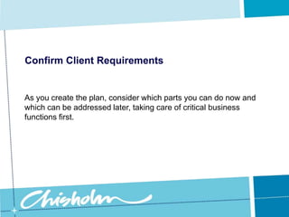 Is the client planning to incorporate EFTPOS operations into the network?