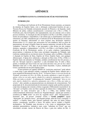 Confissão de Fé de Westminster