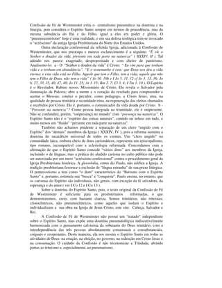 Confissão de Fé de Westminster