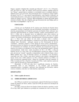 Confissão de Fé de Westminster