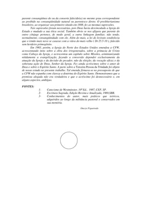 Confissão de Fé de Westminster